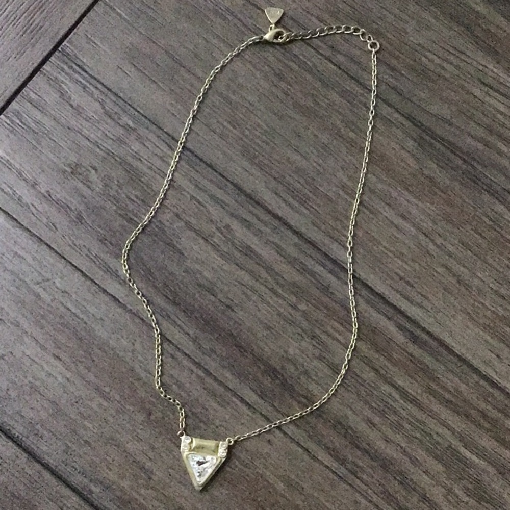 Silpada KR Good Point Brass Necklace